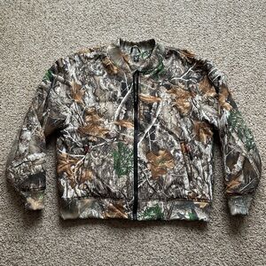 ASRV DSG-0858 Rip-Stop Insulated RealTree Camo Camouflage Tech Bomber Jacket L